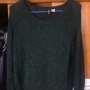 Emerald Green/Sparkle Sweater